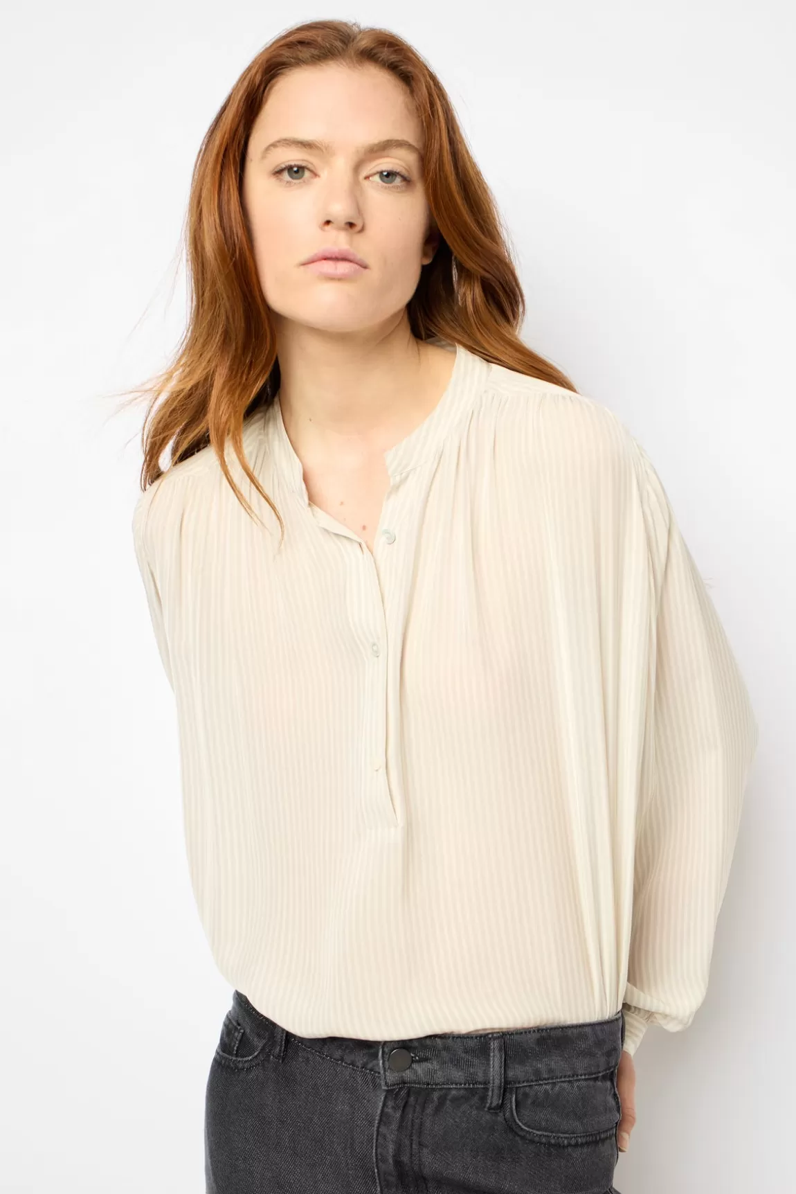 Gerard Darel Blouse fine à rayures - AMBRE