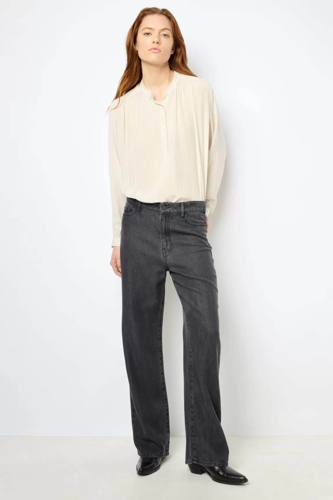 Gerard Darel Blouse fine à rayures - AMBRE