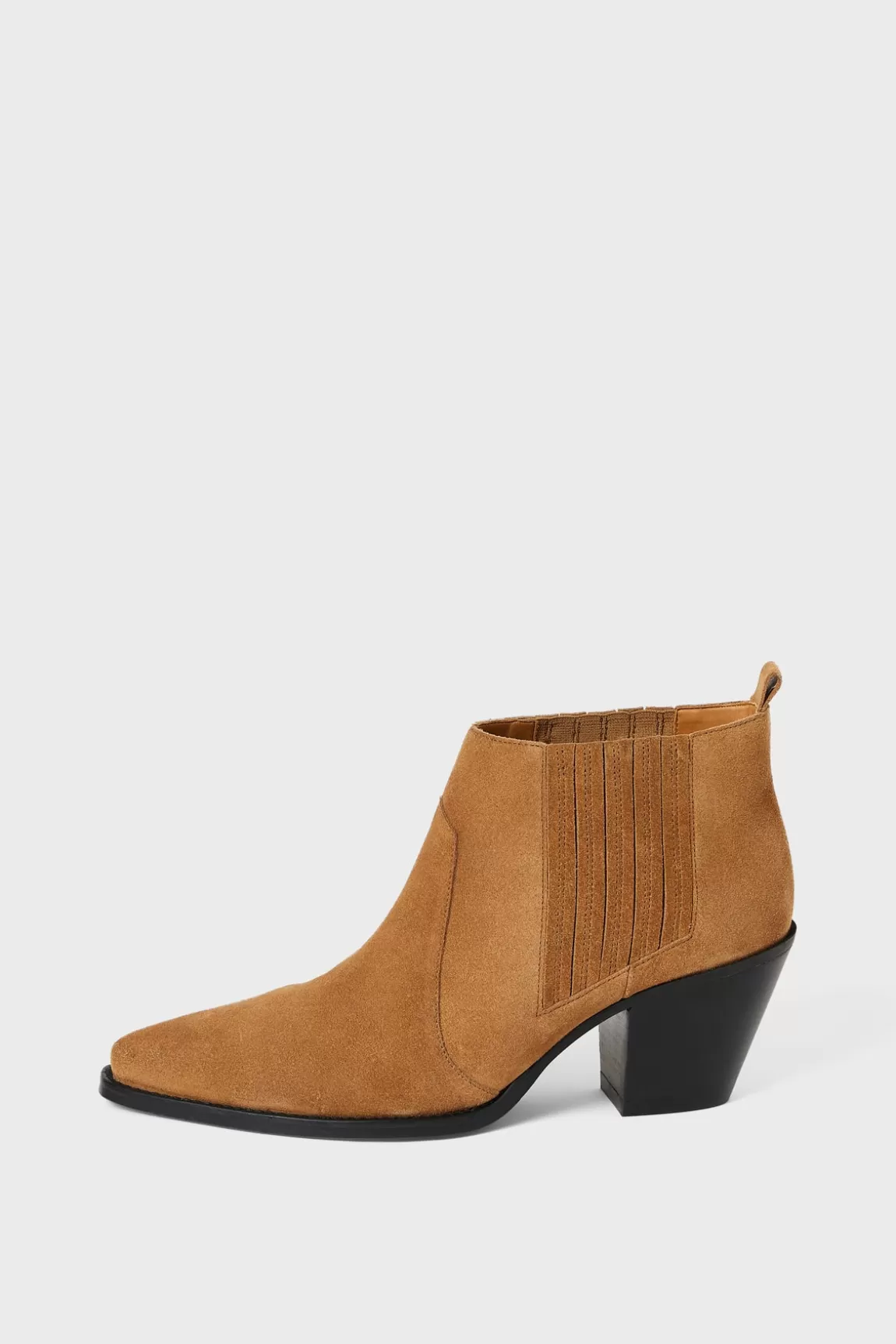 Gerard Darel Boots à talon en cuir velours - JESSE