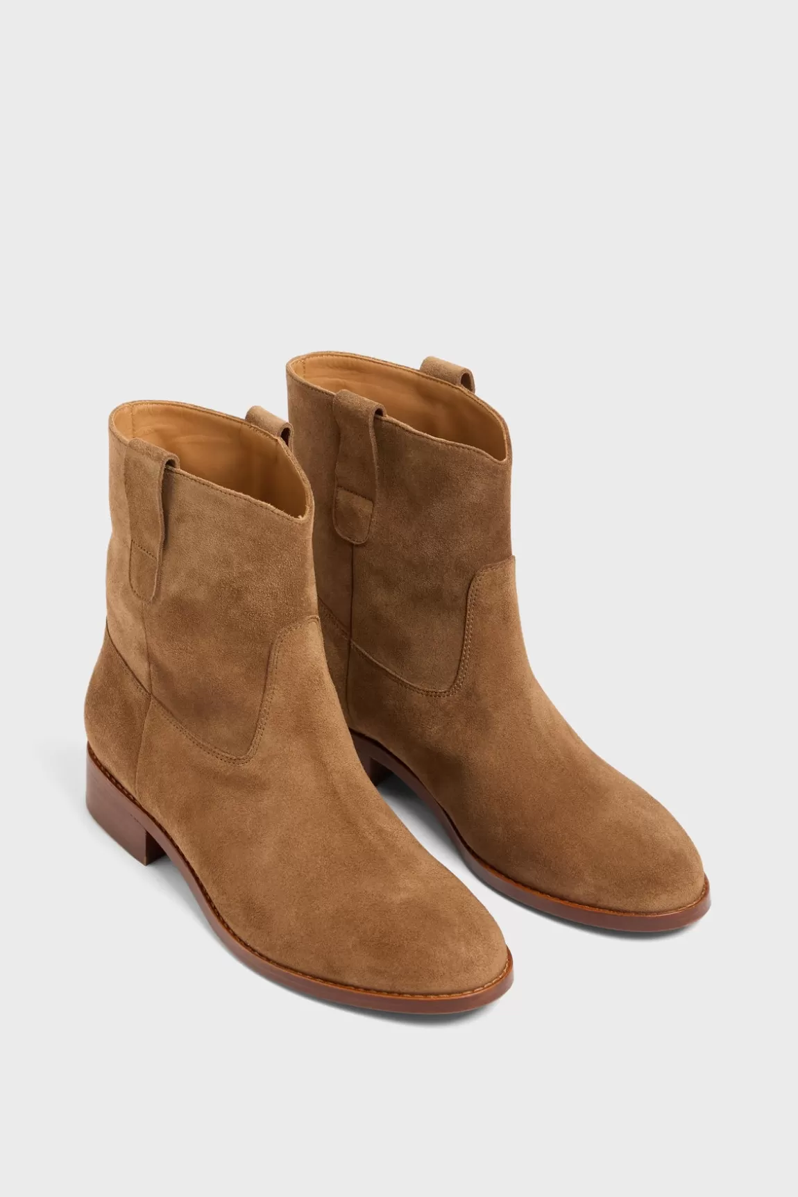 Gerard Darel Boots en cuir velours - ELIE