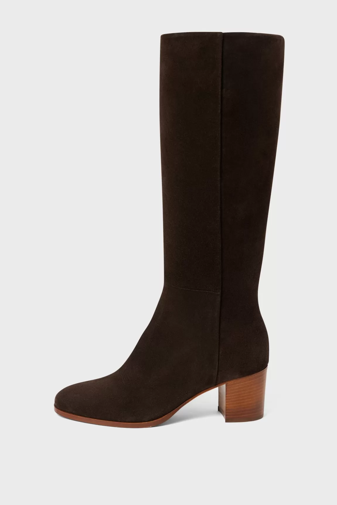 Gerard Darel Bottes à talon en cuir velours - LIZZIE