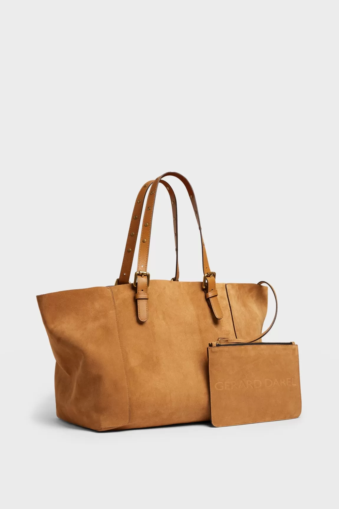 Gerard Darel Cabas en cuir velours femme SIMPLE BAG |