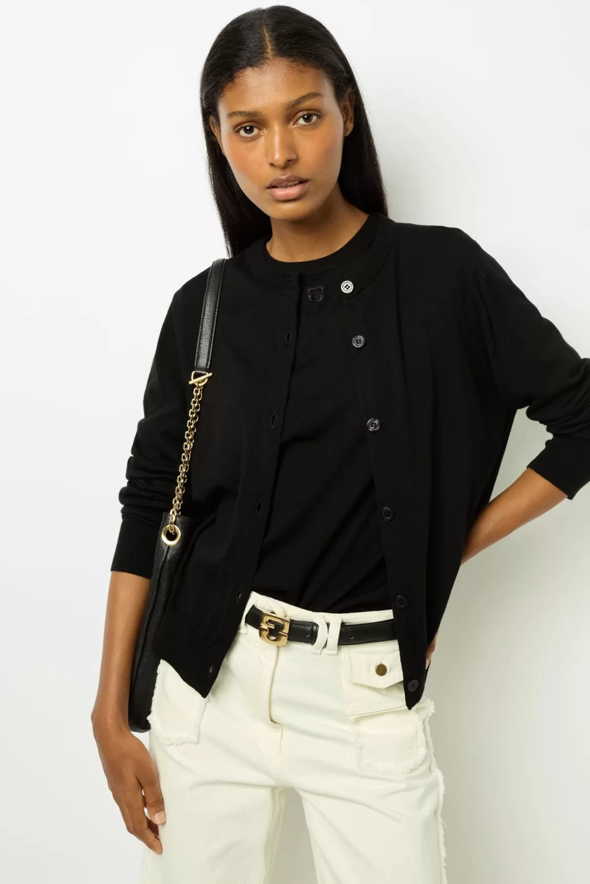 Gerard Darel Cardigan en laine fine - JUSTINE