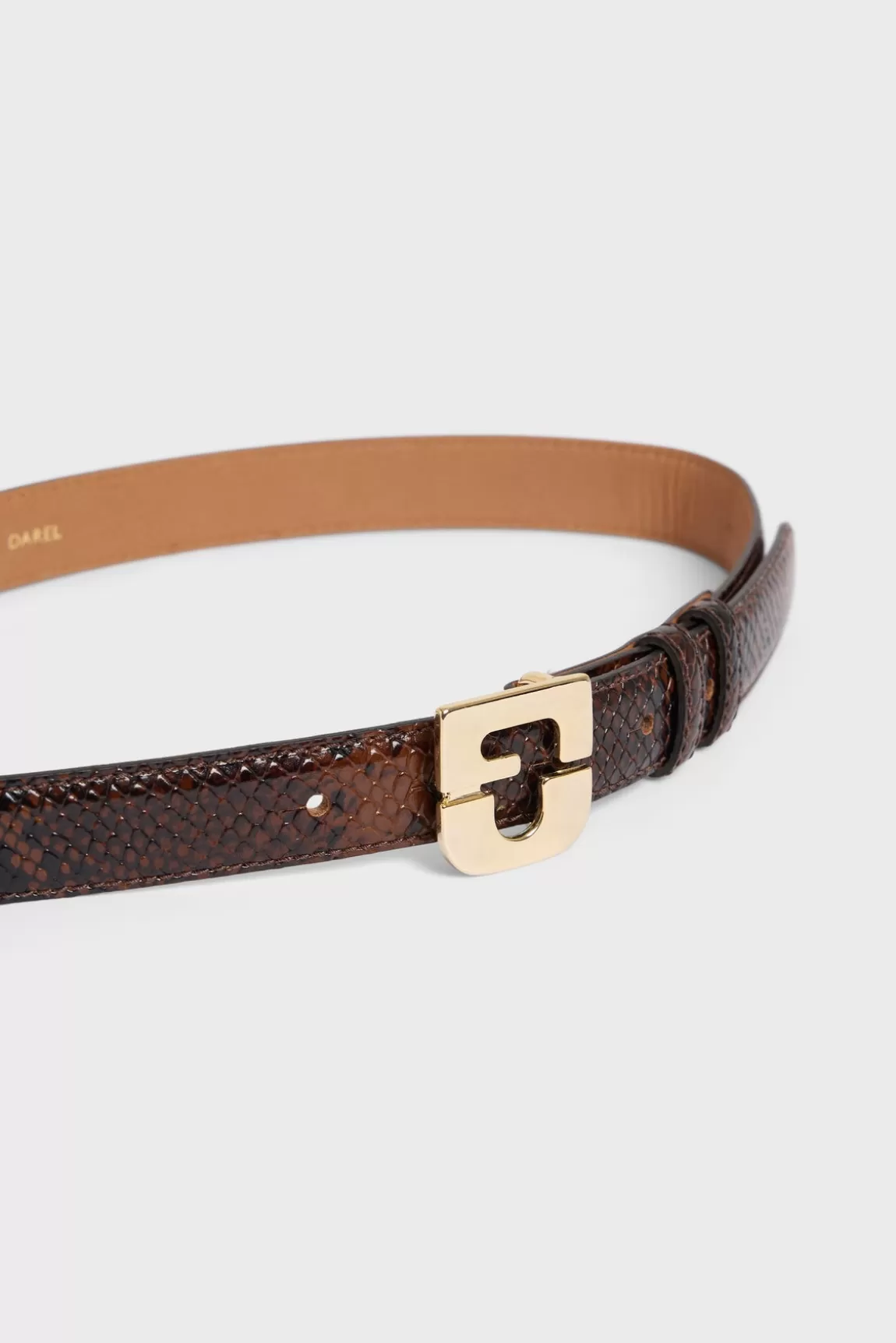 Gerard Darel Ceinture signature en cuir - LE LAUREN