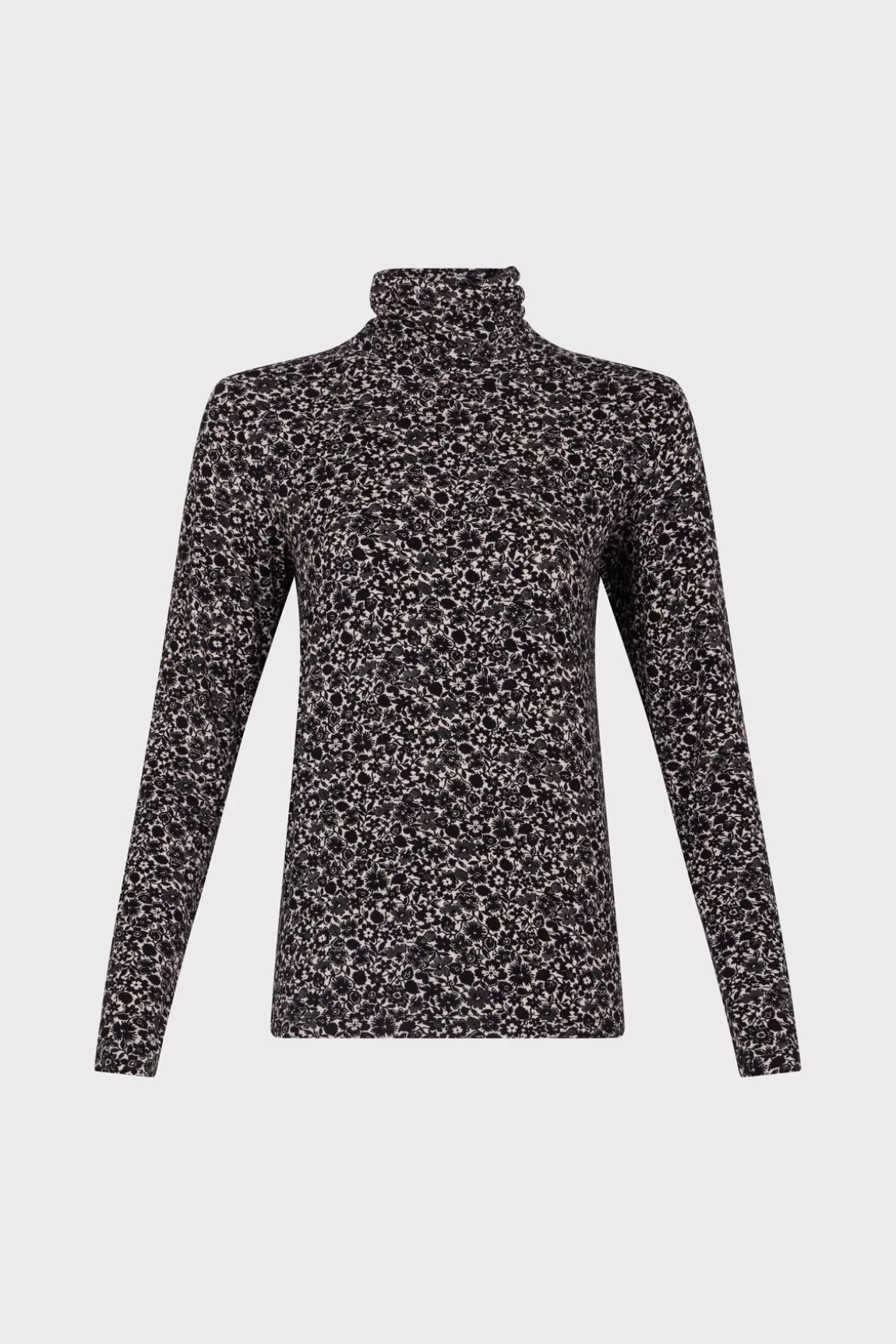 Gerard Darel Col roulé à fleurs bicolores - AURELIE