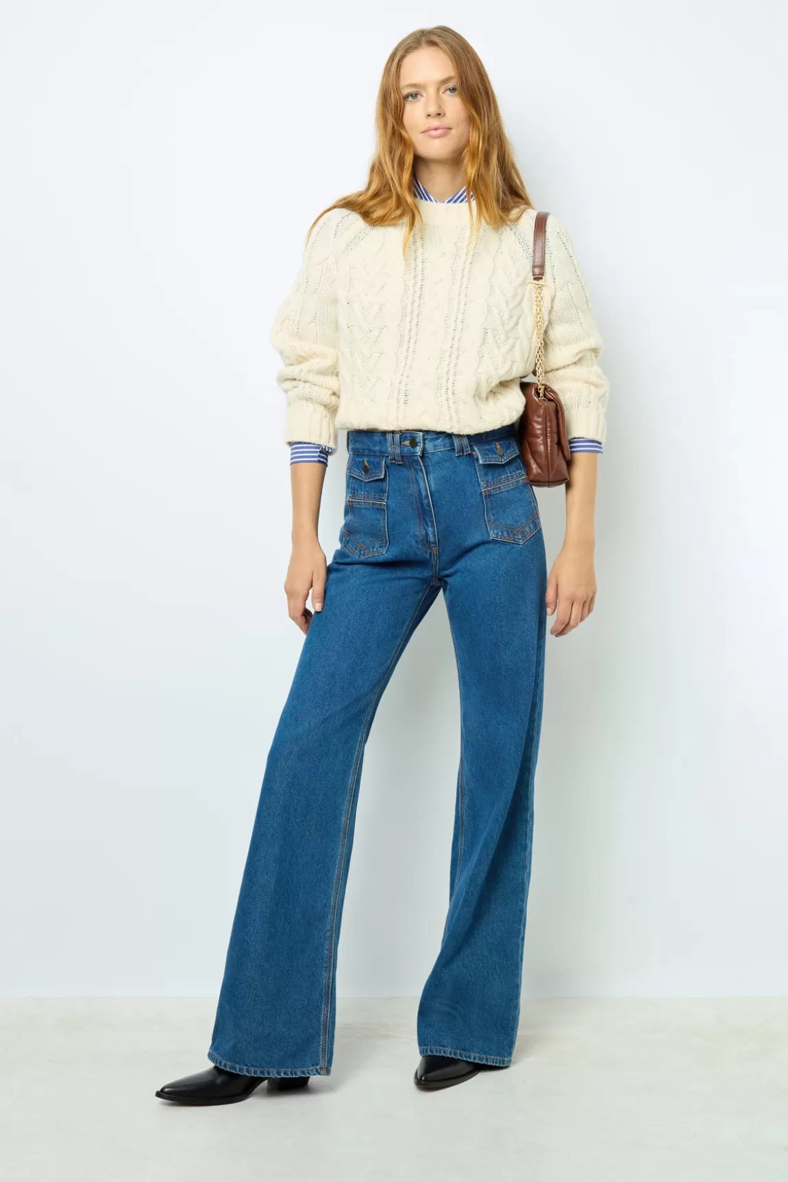 Gerard Darel Jean Flare taille haute - ANNA |