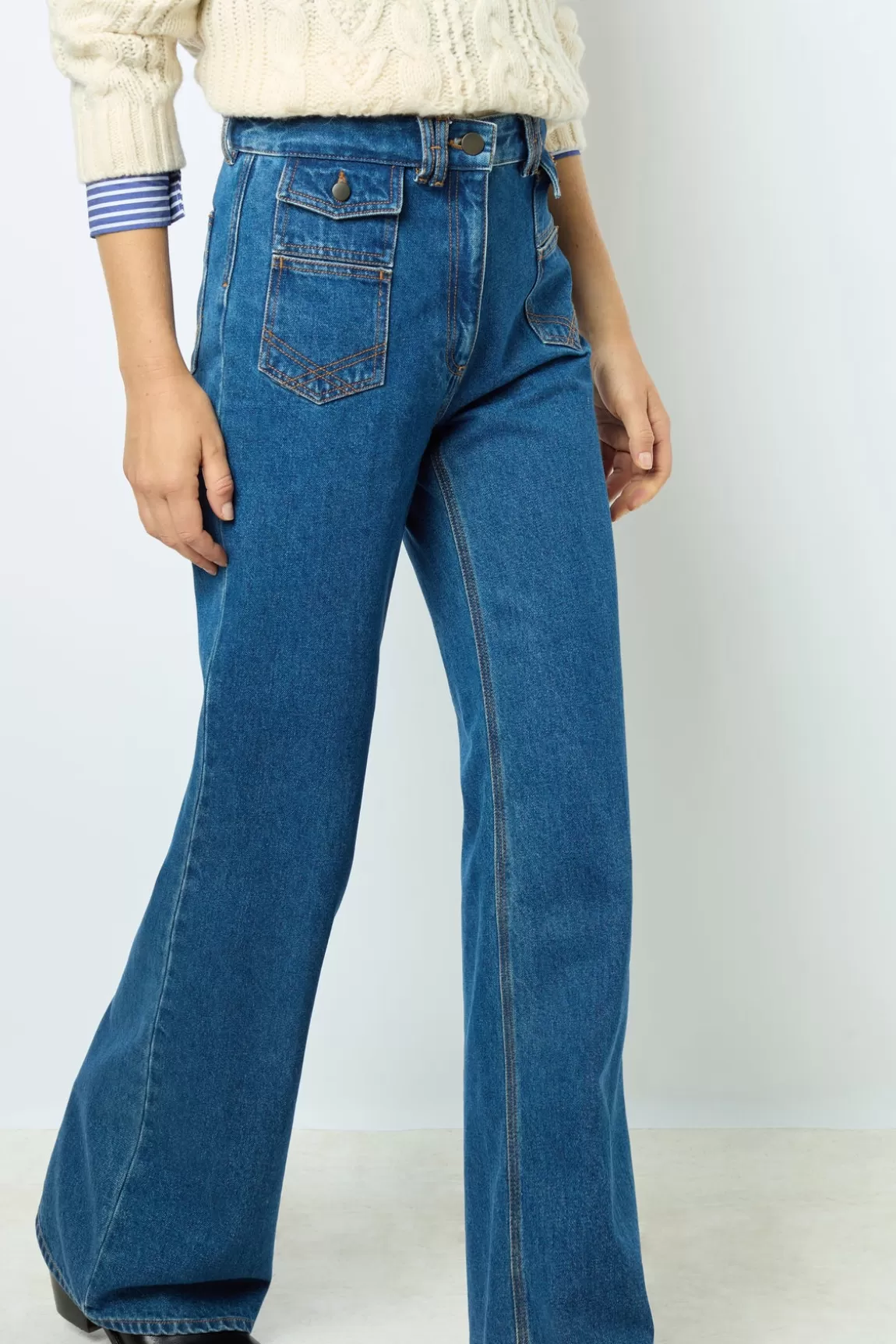 Gerard Darel Jean Flare taille haute - ANNA |