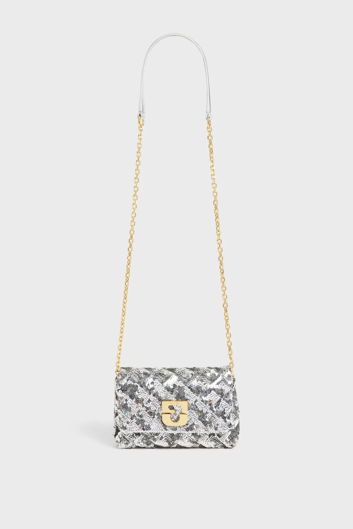 Gerard Darel Mini sac porté travers en sequin - LE MINI FANNY
