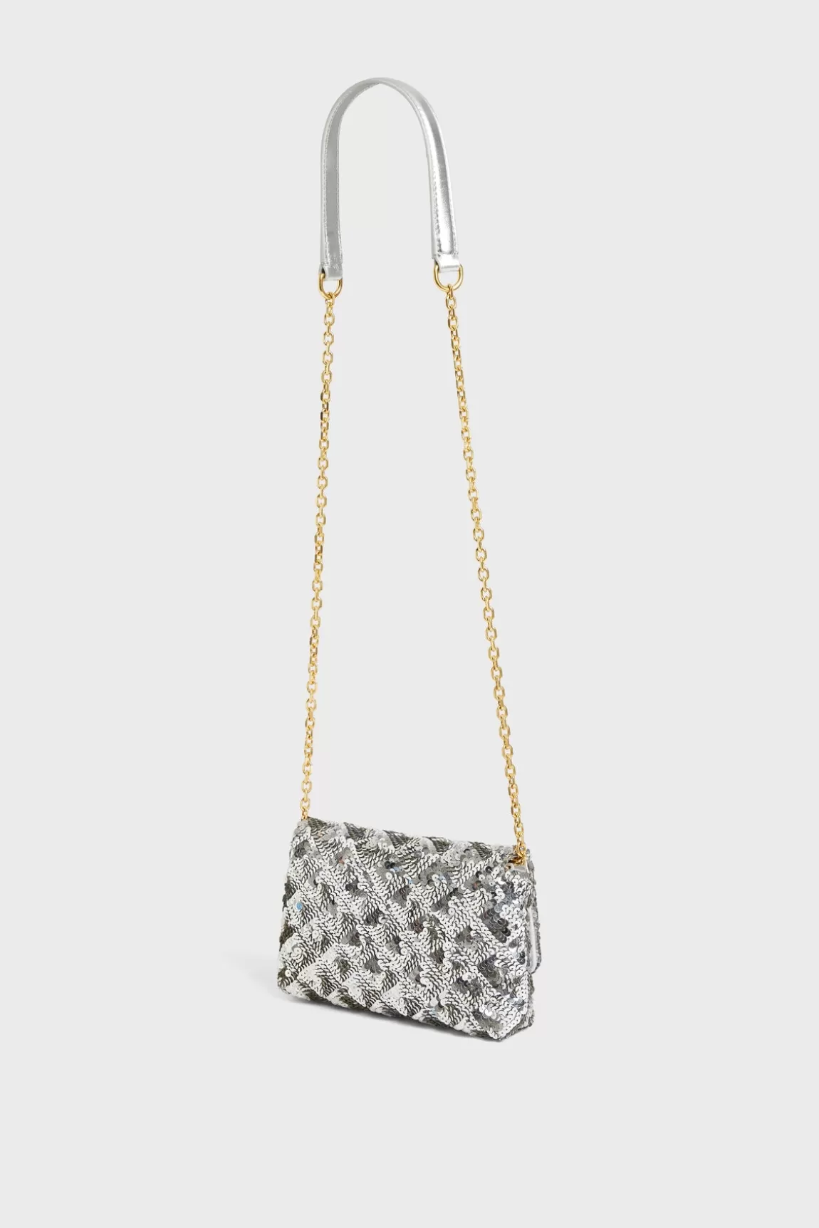 Gerard Darel Mini sac porté travers en sequin - LE MINI FANNY