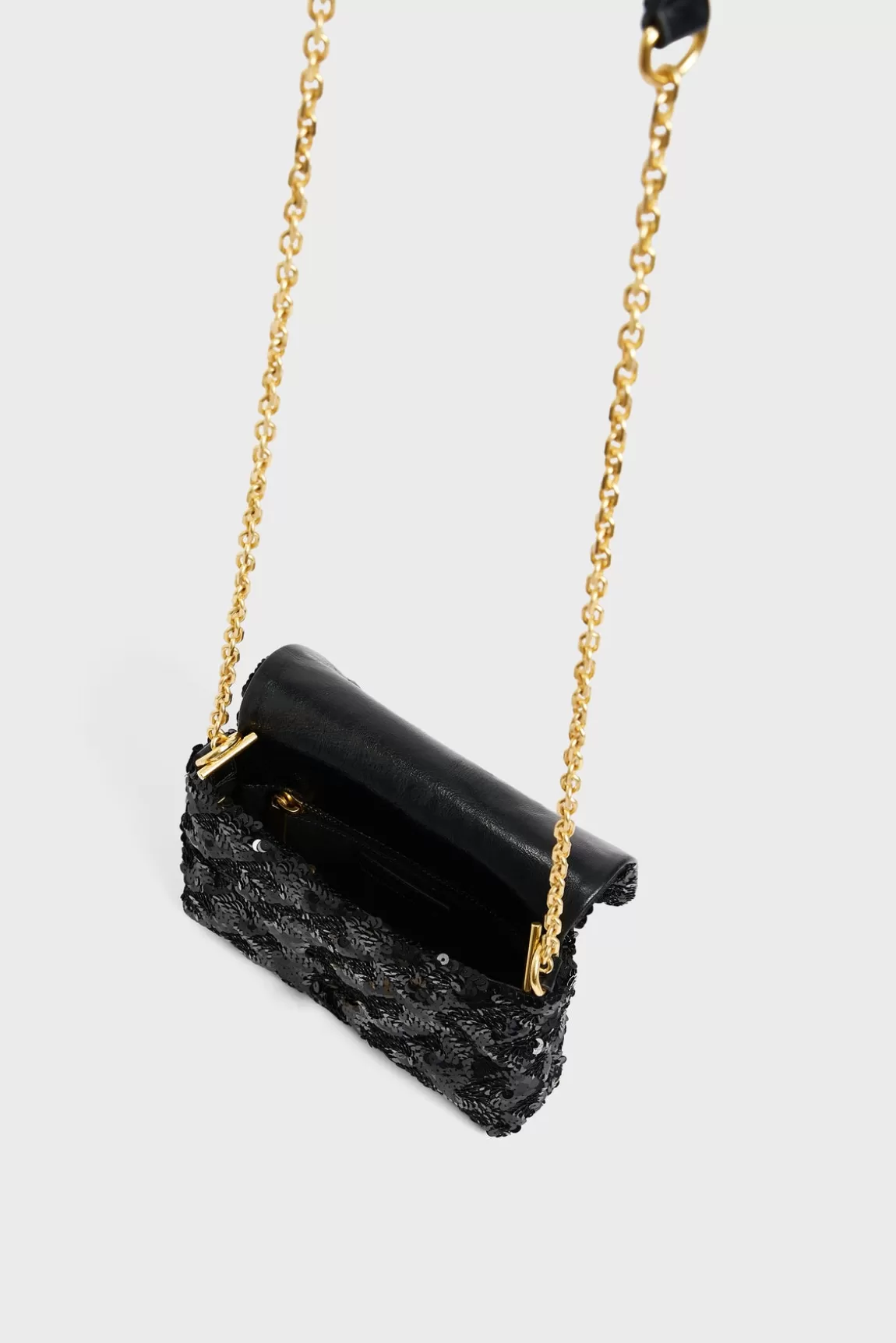 Gerard Darel Mini sac porté travers en sequin - LE MINI FANNY