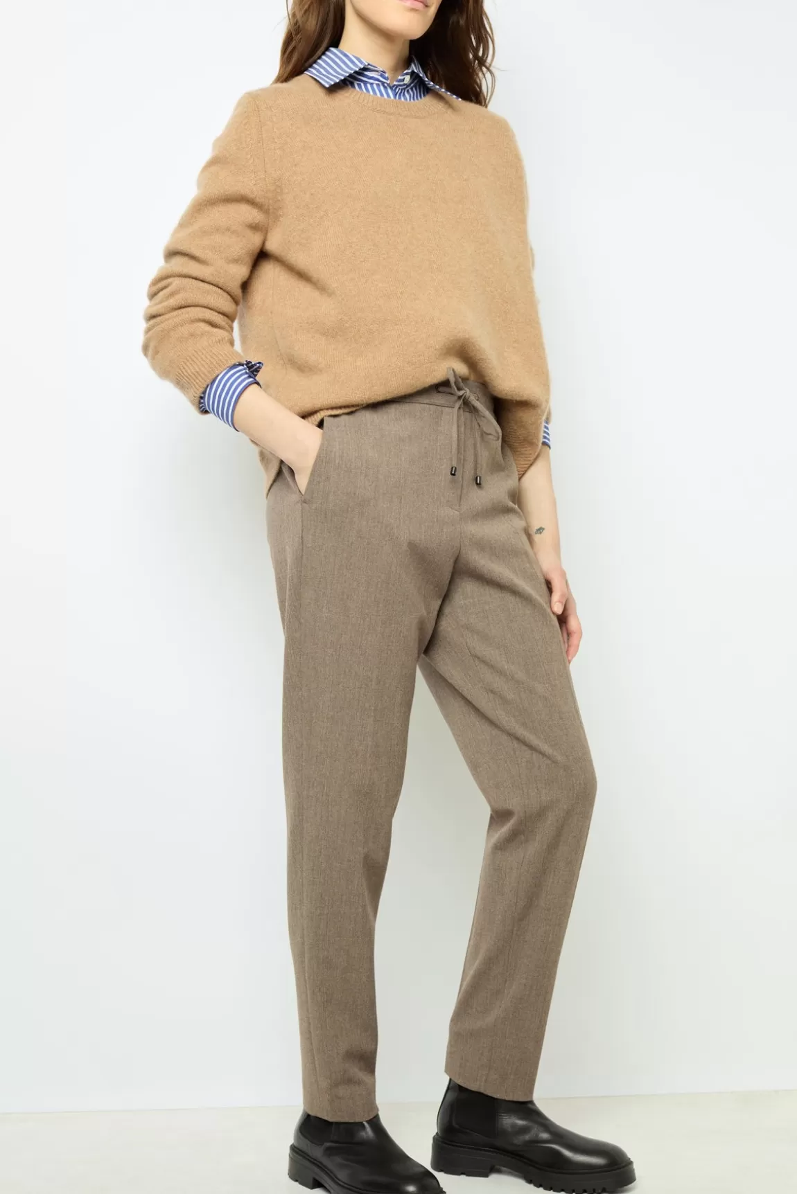 Gerard Darel Pantalon de tailleur élastiqué - NAYMA