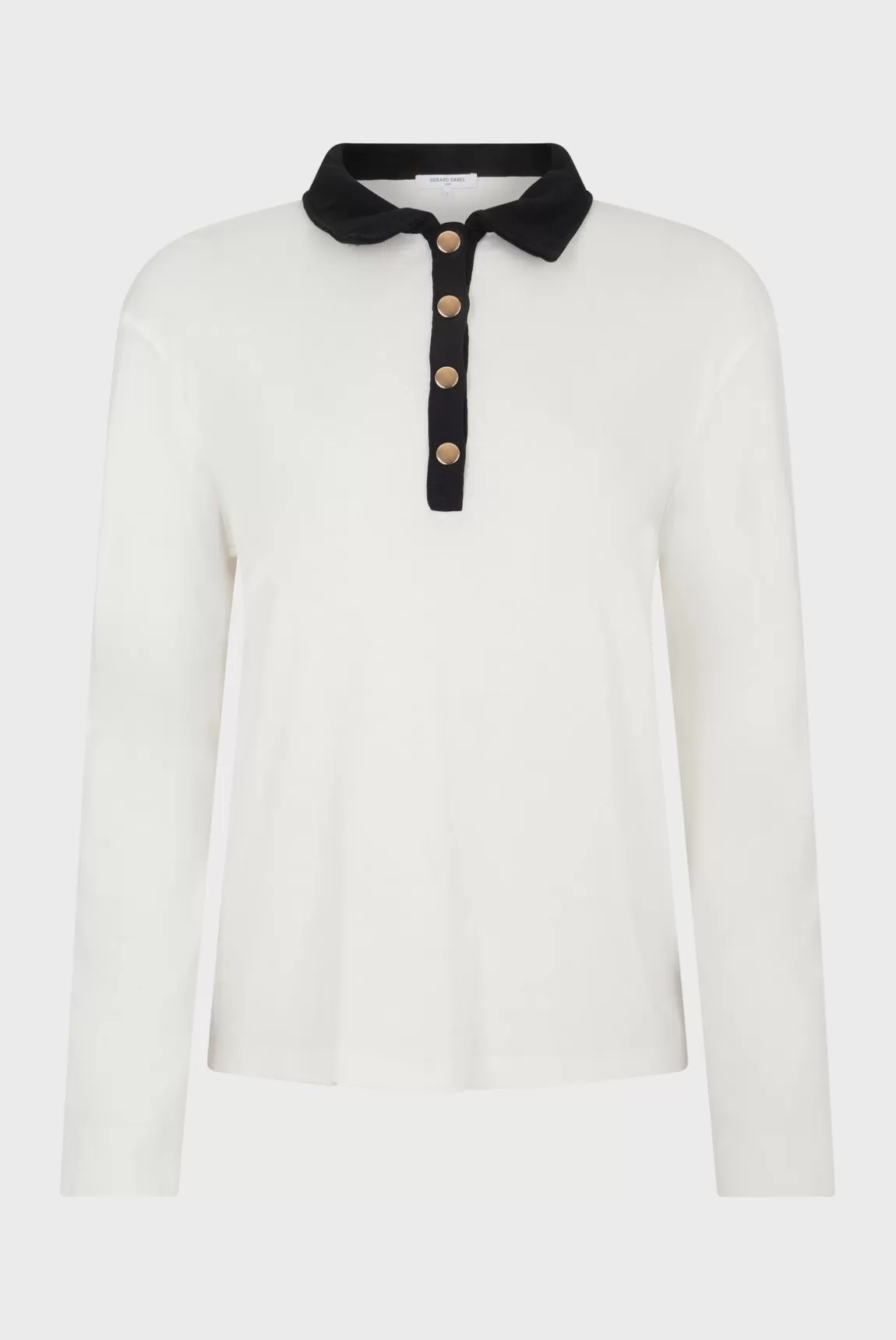 Gerard Darel Polo bicolore en coton - ALFREDINE