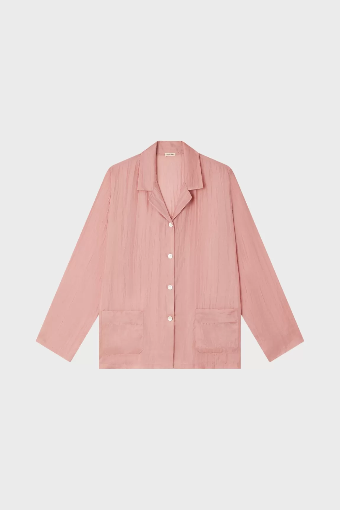 Gerard Darel Pyjama en soie - Vieux rose