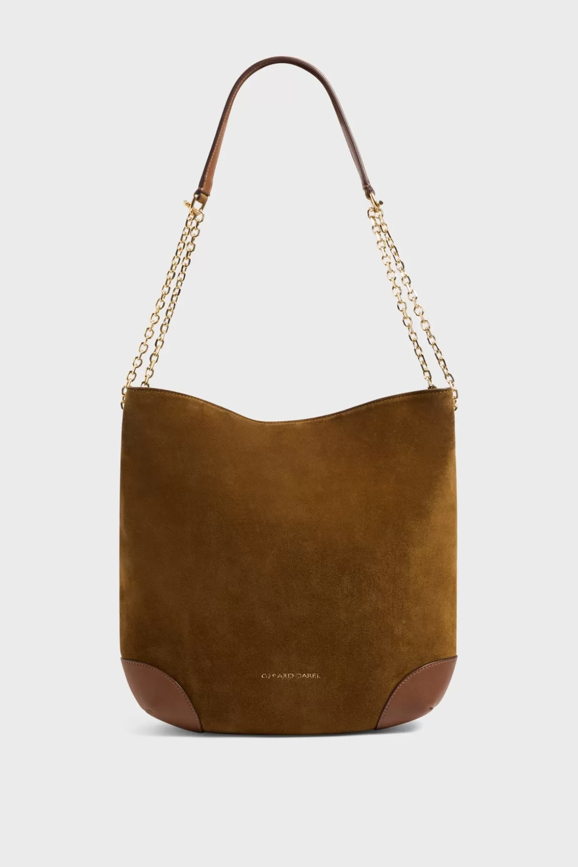 Gerard Darel Sac hobo en cuir velours - LE CHARLOTTE