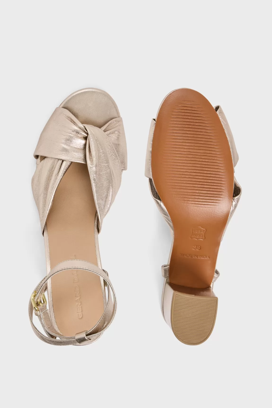 Gerard Darel Sandales dorées à talons - BETH   |